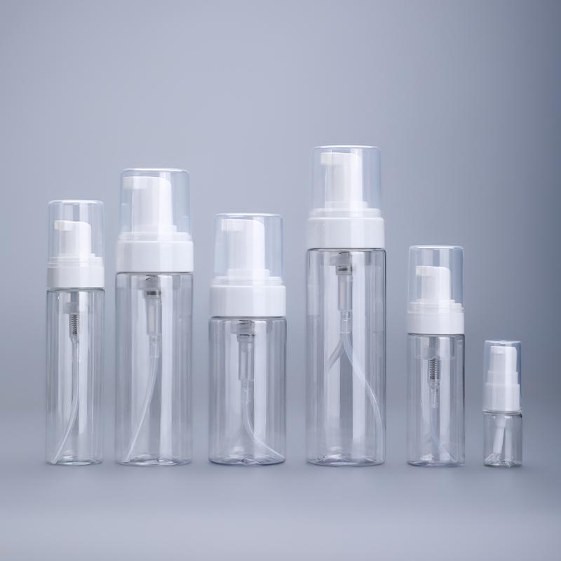 

Storage Bottles & Jars 10PCS/ Lot 50ML - 200MLClear Plastic Foaming Bottle Soap Mousses Liquid Dispenser Bathroom Shampoo Lotion Bottling Fo