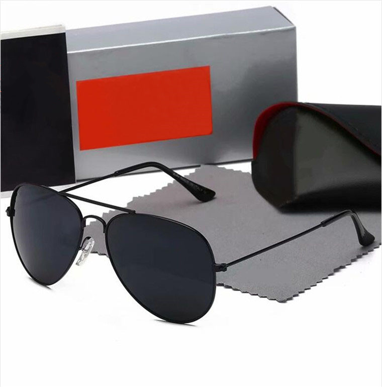 

high quality Designer sunglasses men women classical sun glasses aviator model G15 lenses Double bridge design suitable Fashion beach drivin, Black
