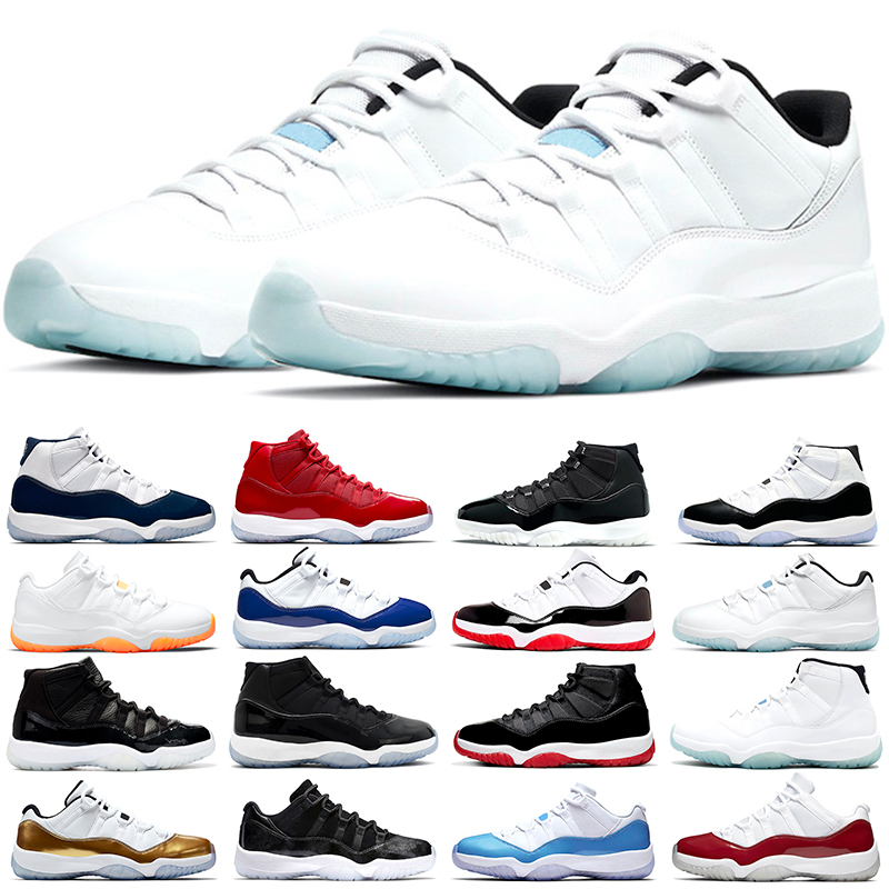 

Jumpman 11 Low Basketball Shoes Men Women 11s Pure Violet Cherry Cool Grey Midnight Navy 25th Anniversary Bred Mens Trainers Sport Sneakers, Bright citrus