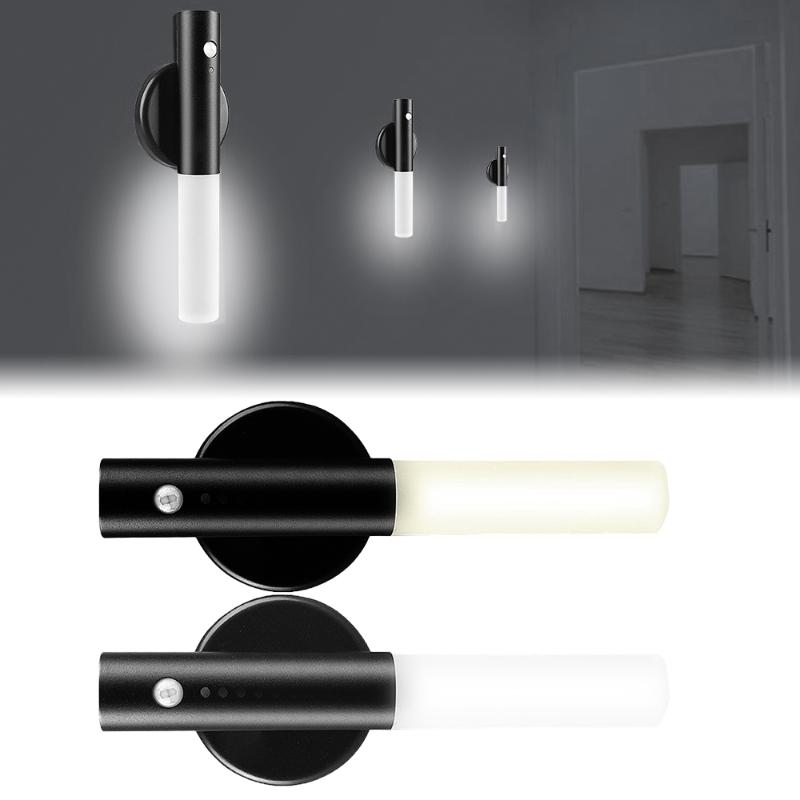 

Night Lights LED Smart Human Body Induction PIR Motion Sensor Auto Detector Lamp Kitchen Cabinet Wardrobe Wall
