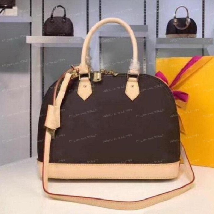 

Fashion Bags Handbags Totes Women Shoulder Bags Messenger Bag Designers PU Leather Handbag Shell Wallet Purse Ladies Cosmetic Crossbody Tote KS6899, Brown old flowers