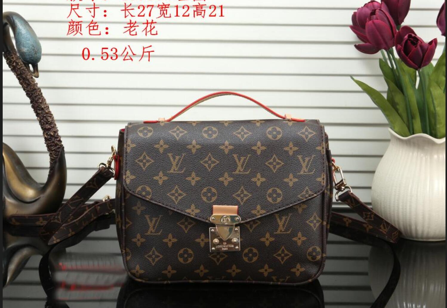 

1-2 LV LOUIS 1 VITTON classic bags women messenger package classic shoulder bag clutch handbag leather evening bag totes