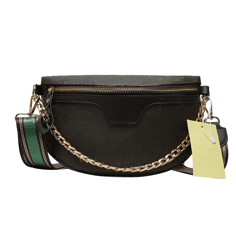 bag_wallets Waist bag Bumbag for women brands designer handbags Interior Zipper Pocket Plain high Genuine Leather quality flower printing crossbo