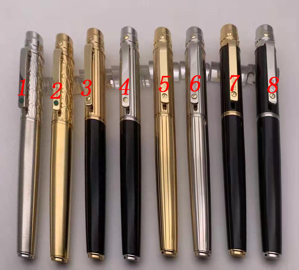 

5A highs quality high end business signature pens metal refill ballpoint pen luxury office stationery Classic Christmas gift @giftpen, As pictured show