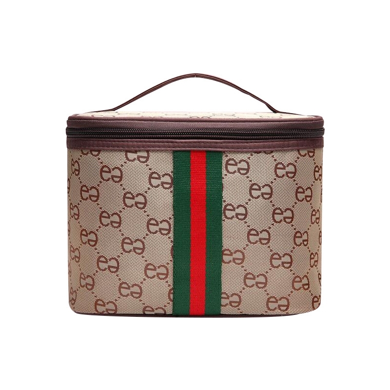 

Pinduoduo's same portable cosmetic Korean version high-capacity Canvas Cosmetic storage washing bag, Red
