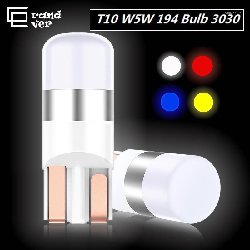 

Emergency Lights 2PCS T10 W5W Super Bright LED Car Parking Lights194 Bulb 3030 Turn Side Bulbs Reading Lamp License Plate 12V