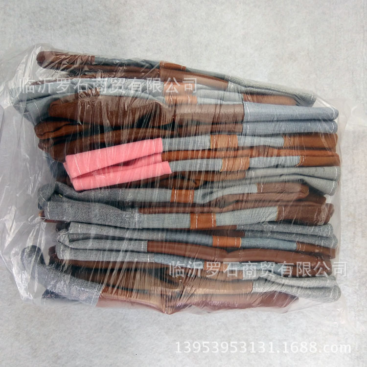 

Floral Leather Welding Gloves, Short Welder' Carrying Western Labor Protection Denim Small Full-length Work Glovesl4jj, Blue;gray