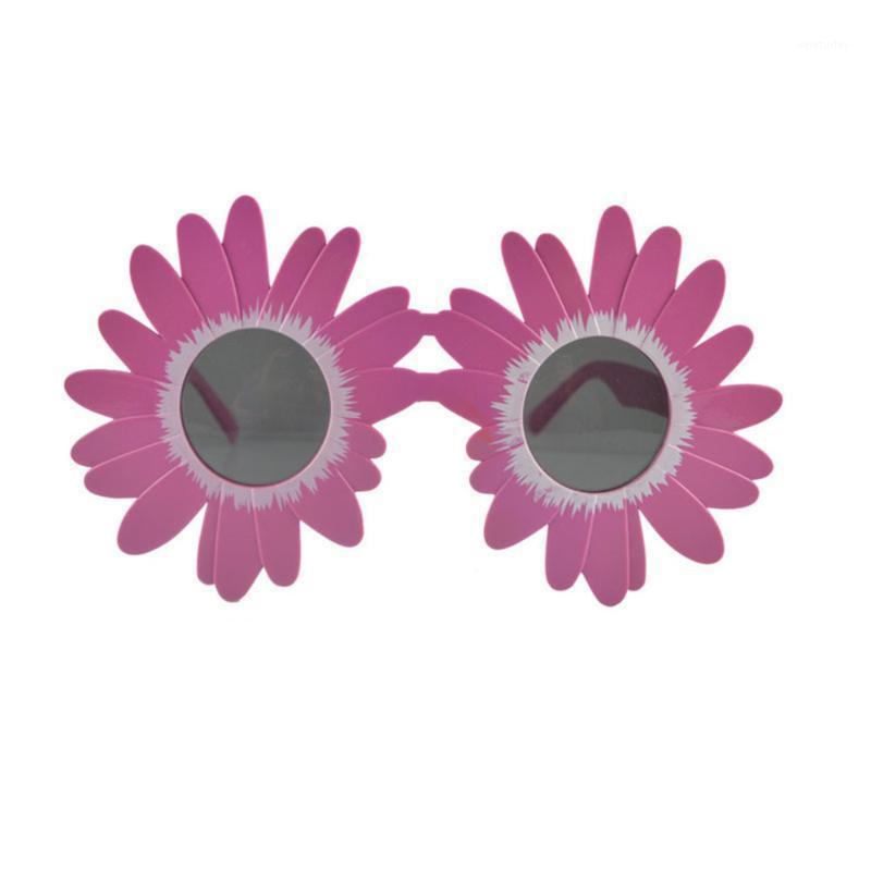 

Party Decoration 4PCS Funny Glasses Props Hawaii Holiday Sunflowers Sunglasses Dancing Prop Cartoon Sunflower