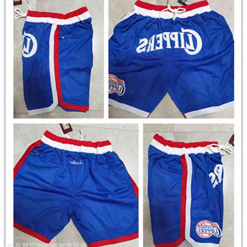 

Broderade Clipper Zipper Pocket Basketballbyxor