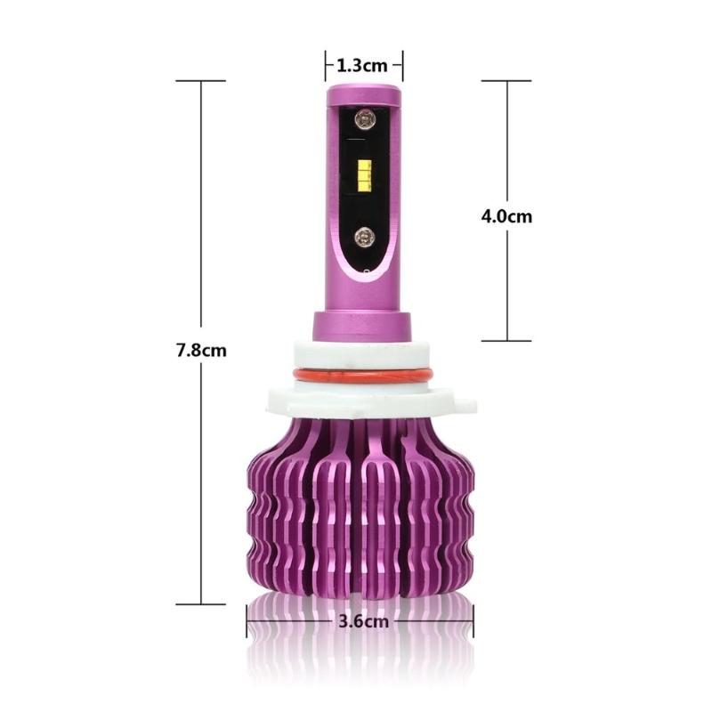 

Car Headlights H7 LED Canbus Running Lights H4 Headlight Diode Lamp For Auto H11 H8 H3 Bulb Fog 5202 9005 9006 Light