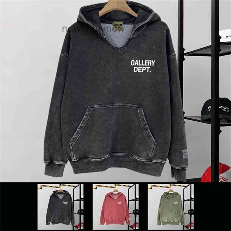 

mens street gallerydept High ins printed fashion new casual loose men's and women's same zipper cardigan Hoodiehoodies hooded jacket coats hoodies hoodie AWMP yzz, Green