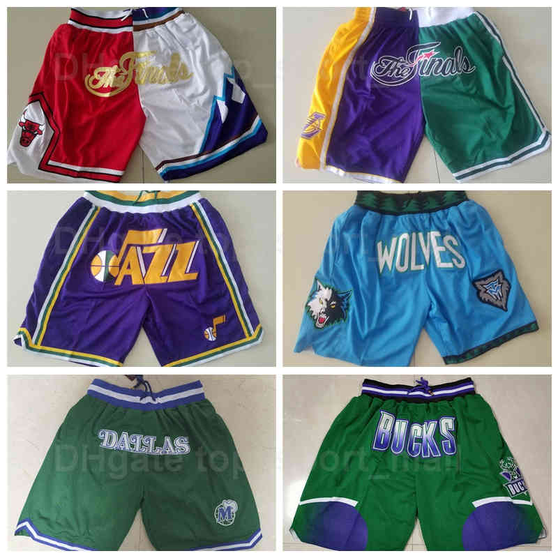 

Basketball Shorts Just Don Short Wear John Stockton Sport Pant Pocket Zipper Karl Malone Kevin Garnett Rudy Gobert Towns Luka Doncic Pete Maravich, Black