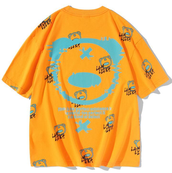 

Men's T-Shirts Mens Designer T Shirt High Quality Men Women Couples Casual Short Sleeve Round Neck Tees Tops Size -3XL SHEE, Yellow