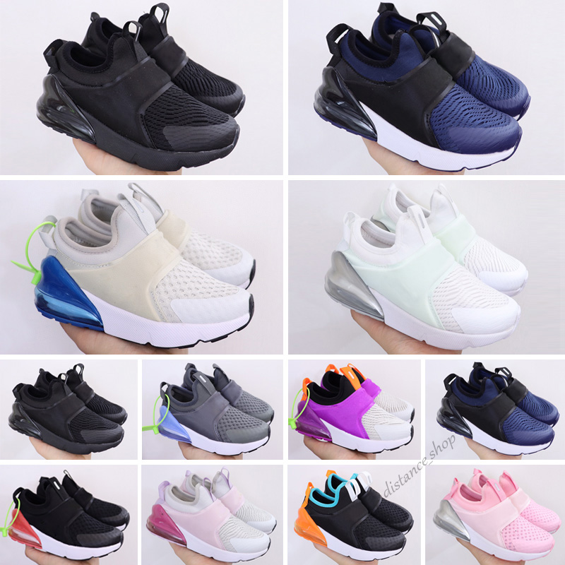 

2021 Running Shoes Be True Bred 270s Dusty Cactus Triple Black White Lime Blast Light Bone Punch Kids Sports Sneakers Trainers, Color 5