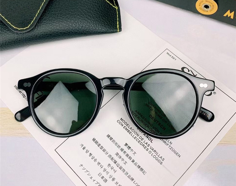 

Fashion designer MILTZEN sunglasses for men and women Vintage round shape glasses Classic trend wild style top quality Anti-Ultraviolet come with box