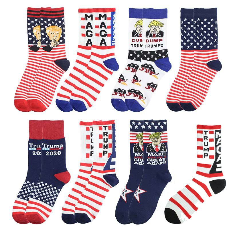 

Trump Socks Make America Great Again Favor Stockings For Adults Women Men Universal Cotton Sports
