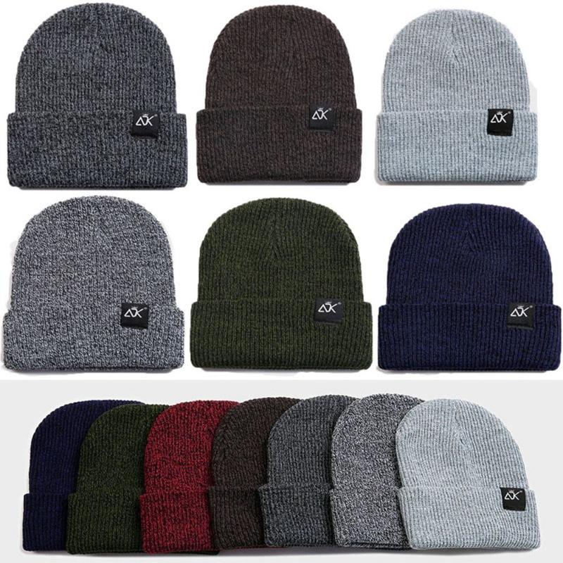 

Beanies High Quality Solid Cute Woman/Men Winter Autumn Hats Female Beanie Caps Knitted Warmer Bonnet