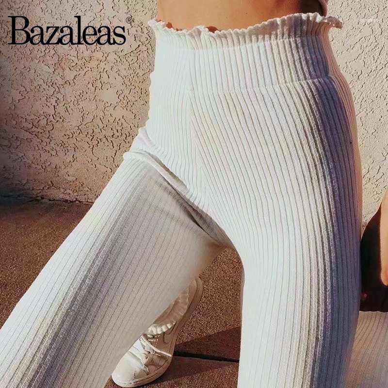 

Women's Pants & Capris Bazaleas Gray Pantalones Mujer Streetwear Skinny Leggings Elastic Waist Trousers Pant Women1, Black;white