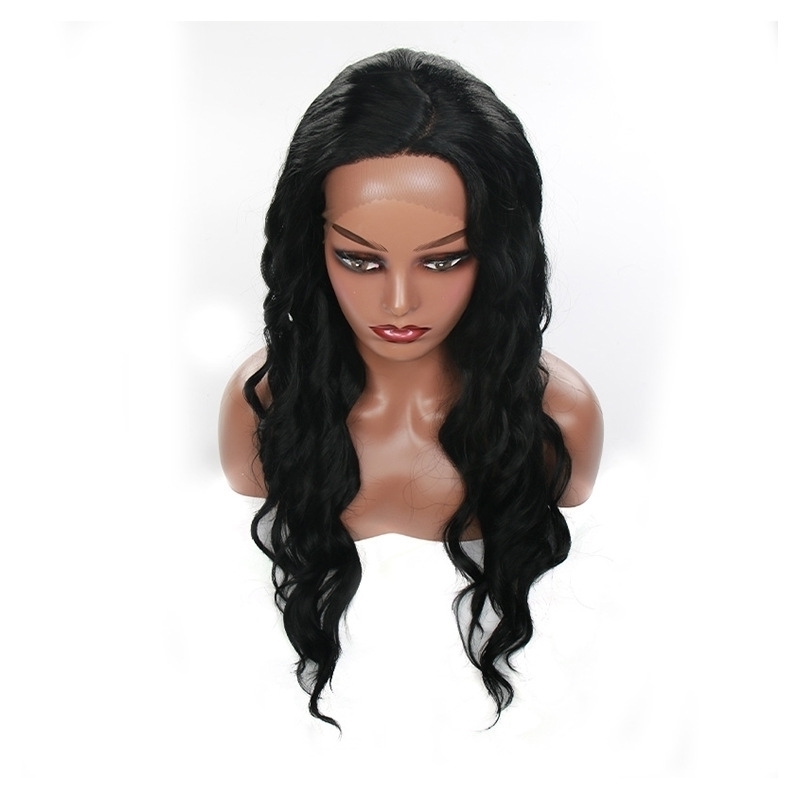 

lace Lace girls' front chemical fiber long curly hair headgear