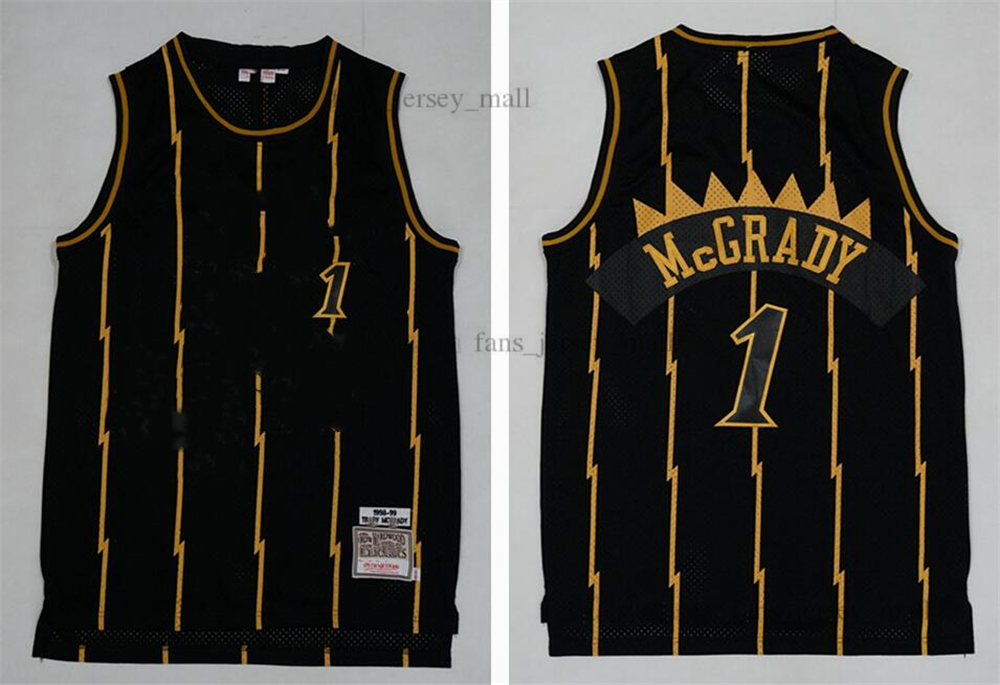 

Retro Basketball Jersey Tracy 1 McGrady Jerseys Vince 15 Carter Colour White Purple Black Stitched Mitchell&Ness 1998-99 1999-00, Same as picture