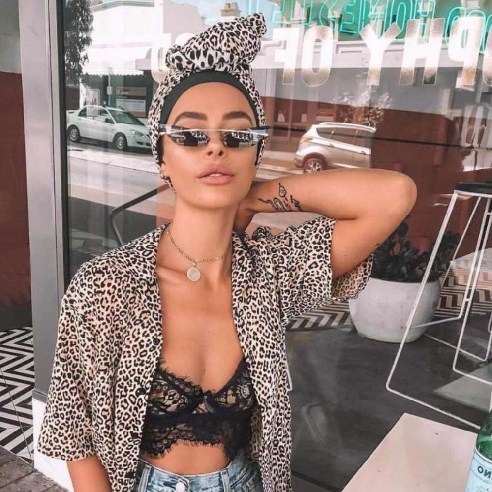 

sunglasses Fashionable sun frames Small Narrow Sunglasses Sugnlasses For Rimless Women Brand Glasses Sun Glass UV400 Red, Black