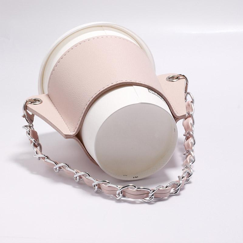

Drinkware Handle Reusable with Strap Chain Cup-Set Cup Holder-Cup Carrier Heat Insulation-Cup Sleeve Coffee Cups Sleeves