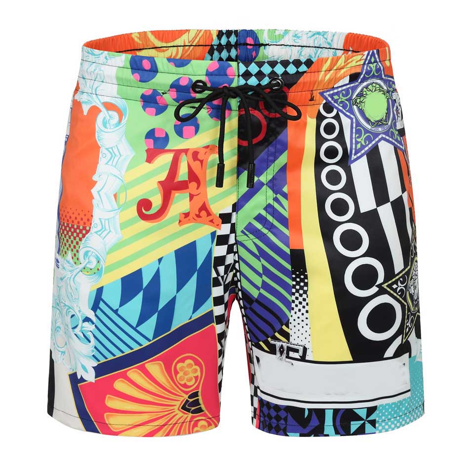 

Summer Men Swimming Beach Pants Shorts Luxury Fashion Designer Casual Solid Color Board Style Fearofgod Nylon clothingM-3XL, White;black