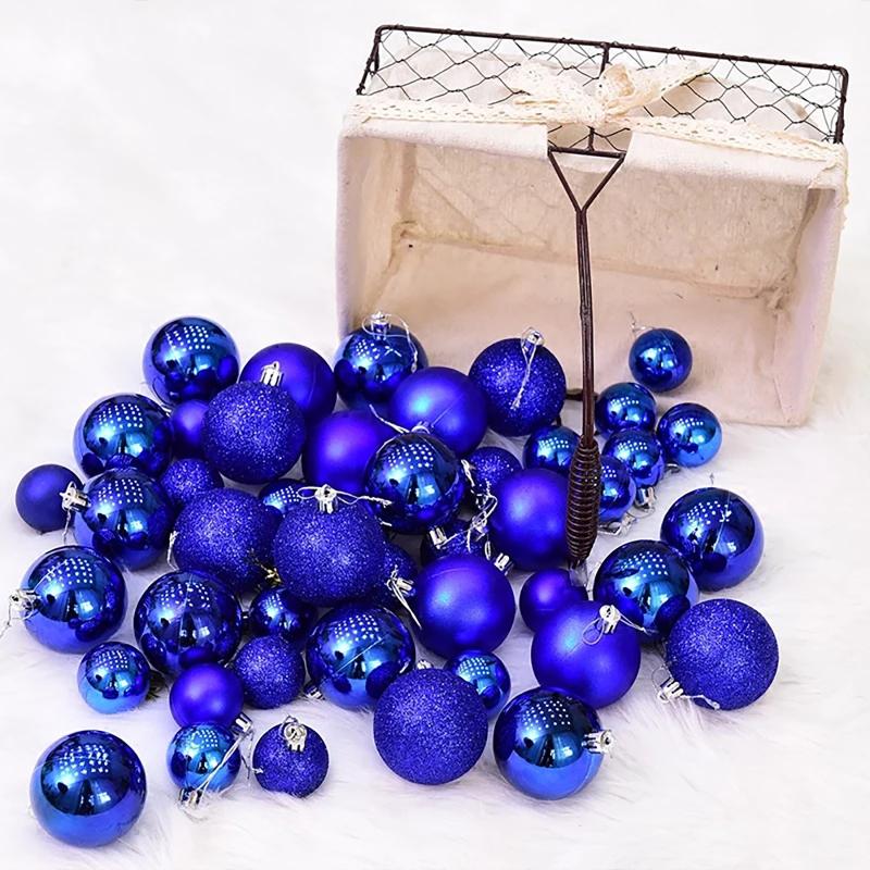 

Christmas Decorations Home Decor 40mm Xmas Tree Ball Bauble Hanging Party Ornament Navidad Merry For