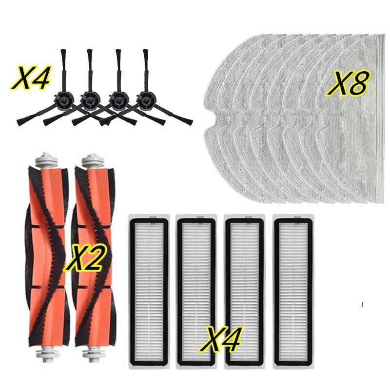 

Vacuum Cleaners For Dreame Bot L10 Pro Cleaner Accessories Main Brush Side Mops Cloths Filters Spare Parts Replaceble