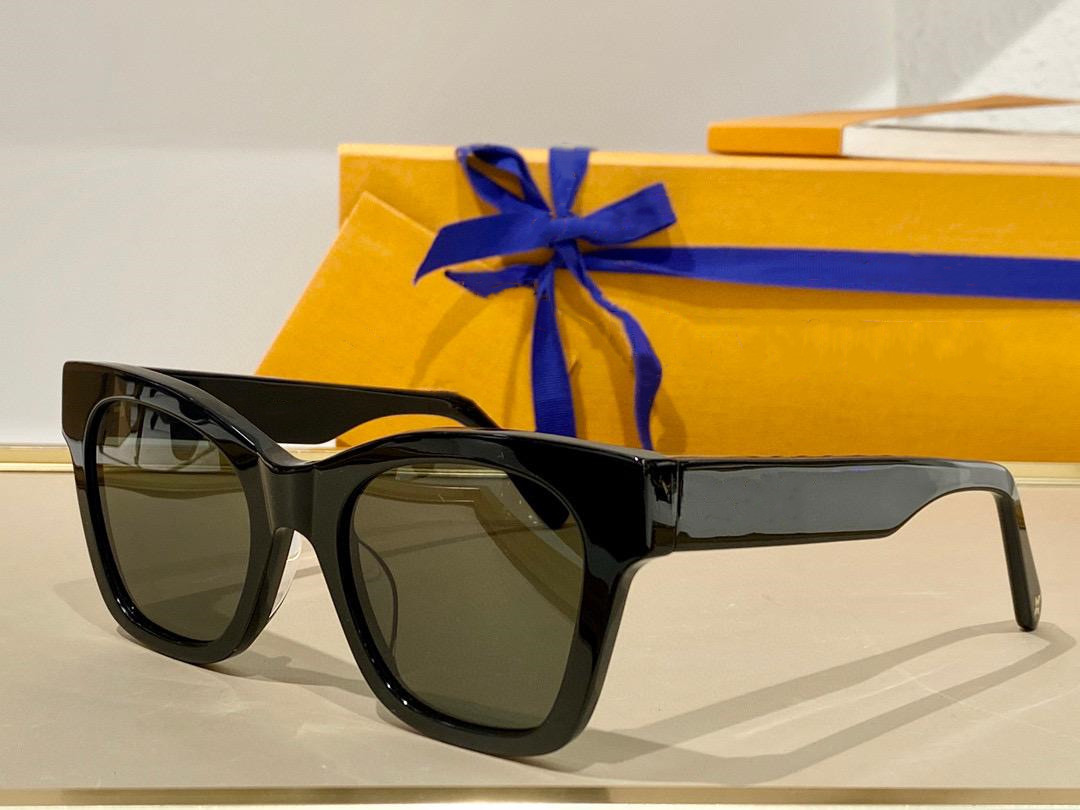 

Sunglasses For women and men Summer style Anti-Ultraviolet 1465 Retro Shield lens Plate Square full frame fashion Eyeglasses Random Box