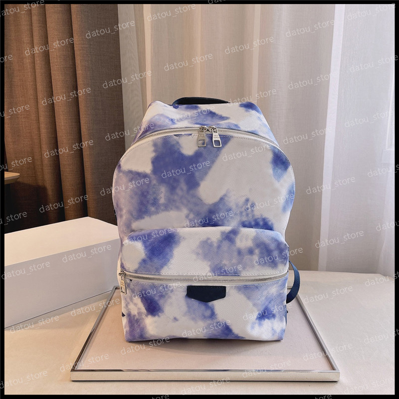 

Mens Women Leather Backpack Luxurys Designers Shoulder Bags Fashion Large Luggage Womens Handbags Purses School Travel Backpacks, Box