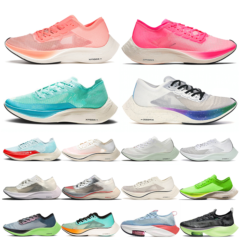 

2021 Fashion Vaporflys Womens Mens Running Shoes Zoomx Next% Black White Off Pink Valerian Blue AURORA GREEN Ekiden Be True Trainers Sneakers Size 36-45, #b6 nyc 36-45