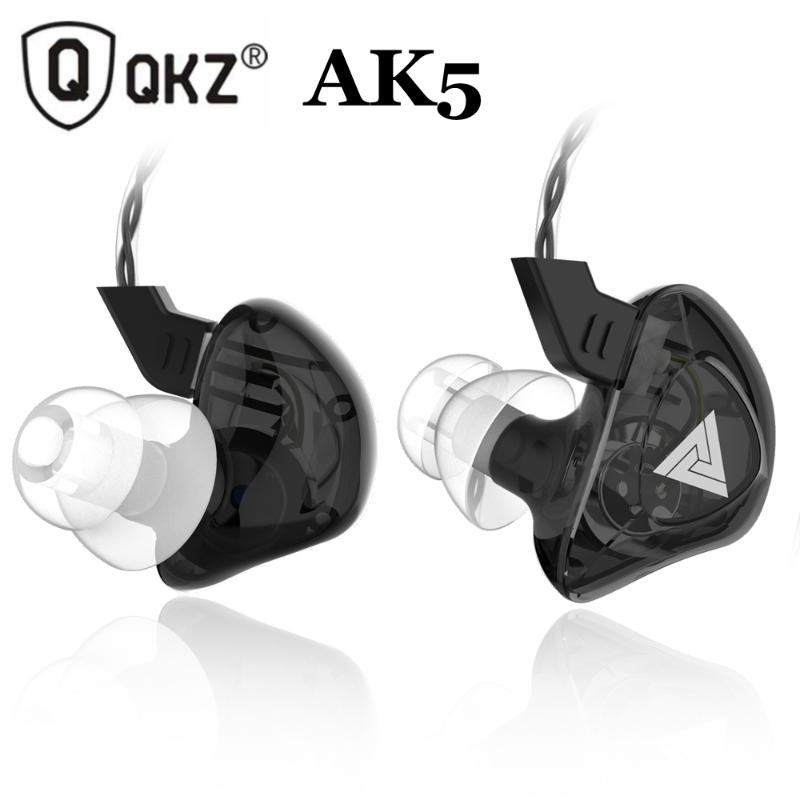 

Headphones & Earphones Original QKZ AK5 3.5mm Wired Microphone Dual Drive Stereo Earphone HiFi Music Running Earbuds Headsets Games Fone