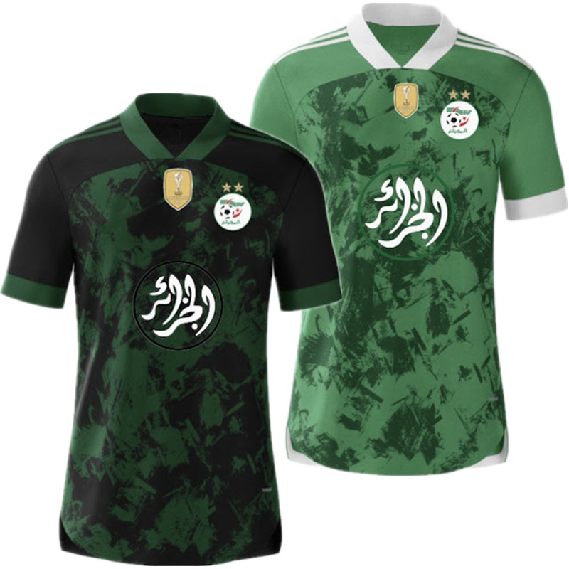 

Algeria Special Soccer Jerseys 2021 2022 Home Away Football shirt Kit 21 22 MAHREZ #7 BENNACER #22 BENRAHMA # 20 BOUNEDJAH #9 SLIMANT #13 maillots de foot