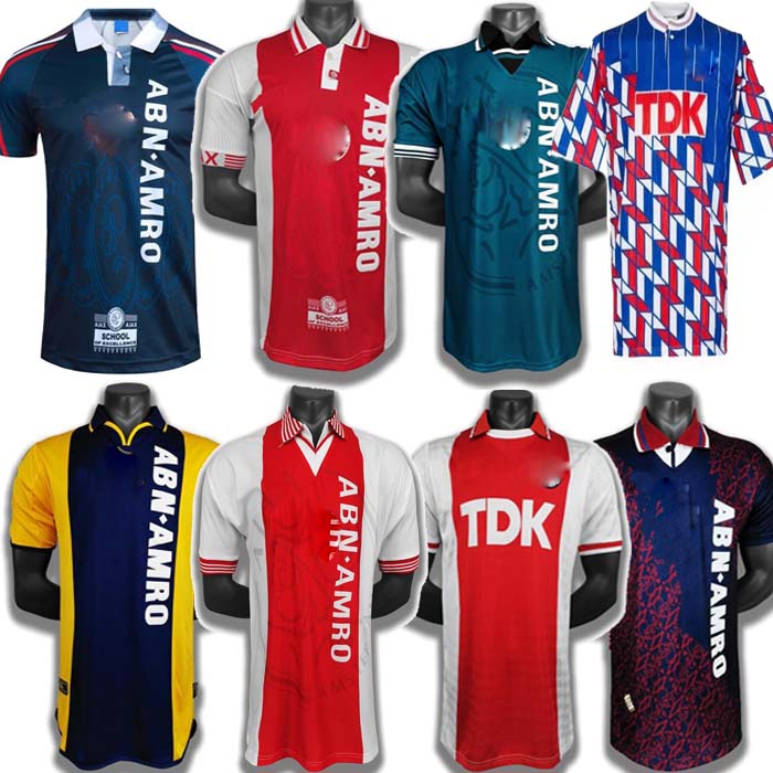 

1994 1995 retro soccer jersey 94 95 RIJKAARD KLUIVERT LITMANEN SEEDORF DAVIDS OVERMARS 04 05 football 1989 1990 shirt 2004 BABEL 1998, Gold