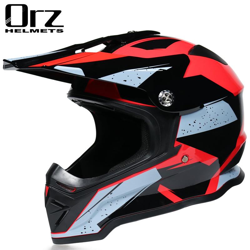 

Motorcycle Helmets Off-road Helmet Men And Women Motocross Red Full Face Downhill Casque Casco Moto Cross Capacete