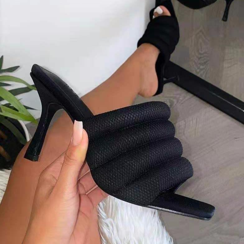 

Sandals 2021 Fashion All-match Comfortable Shoes Women Large Size 35-41, Black
