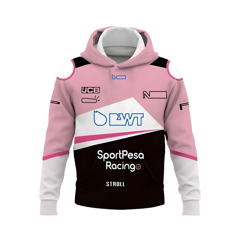 

F1 racing suit long-sleeved jacket autumn and winter wear racing point team jacket warm sweater windbreaker