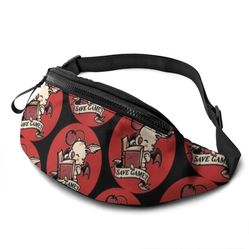 

Waist Bags Final Fantasy Bag Print Polyester Pack Bicycle Women