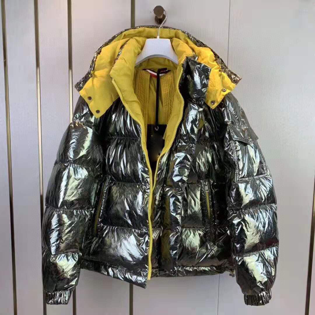 

france MAYA Mens Down Parkas Designer Wear on both sides embroidered letter Badge Womens Downs Jackets, Supplement (not shipped separately)