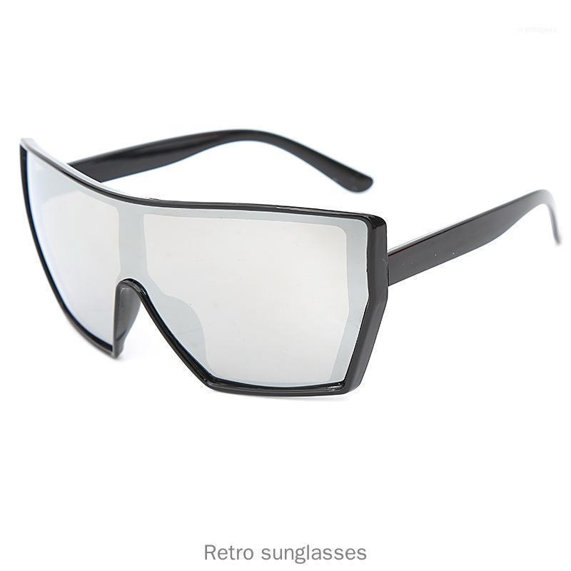 

Sunglasses Square Shield Women Brand Designer Leoaprd Clear Lens Goggle Glasses Fashion Men Eyewear With Box FML1