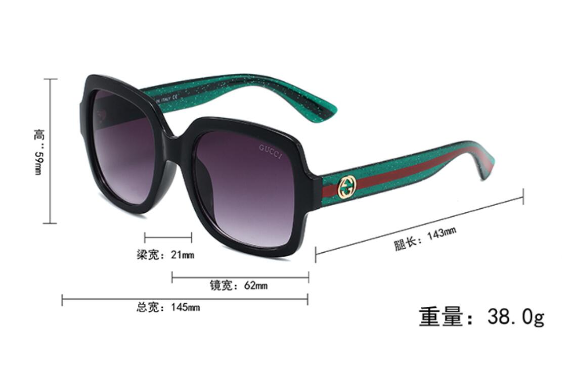 

2021 women and men sunglasses fashion Square Summer Style Full Frame Top Quality UV Protection Mixed 2429, White;black