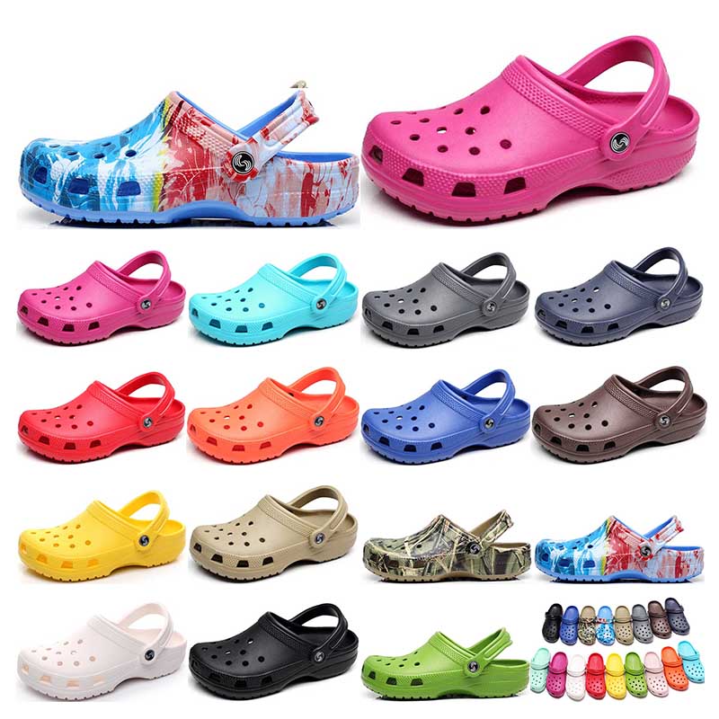 168 Sandales de mode Hotsale Slip sur la plage décontractée Chaussures étanches Men Classic Soins infirmiers Sabots Hôpital Femmes Pantoufles Tra