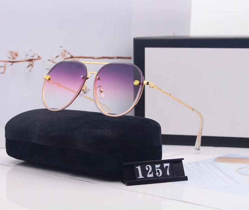 

Designer Sunglasses Men Women Eyeglasses Outdoor Shades PC Frame polarized uv400 Lady Sun glasses With Box