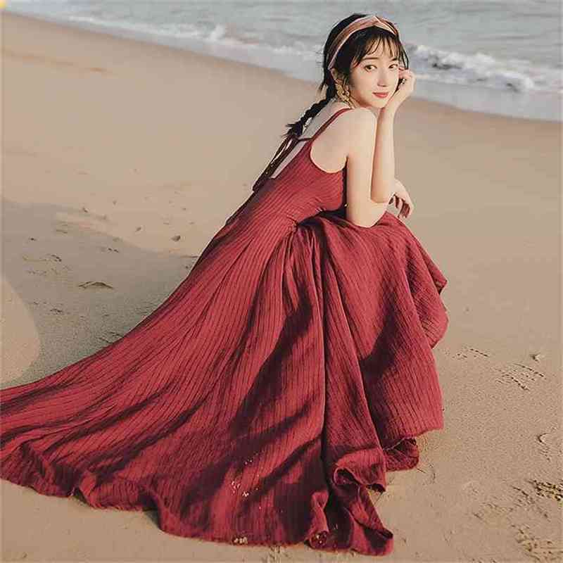 

Women Party Dress Maxi Long V-neck Backless Knitted Sleeveless Sexy Lady Bandage Beach Summer Red Wine 210603, Blue