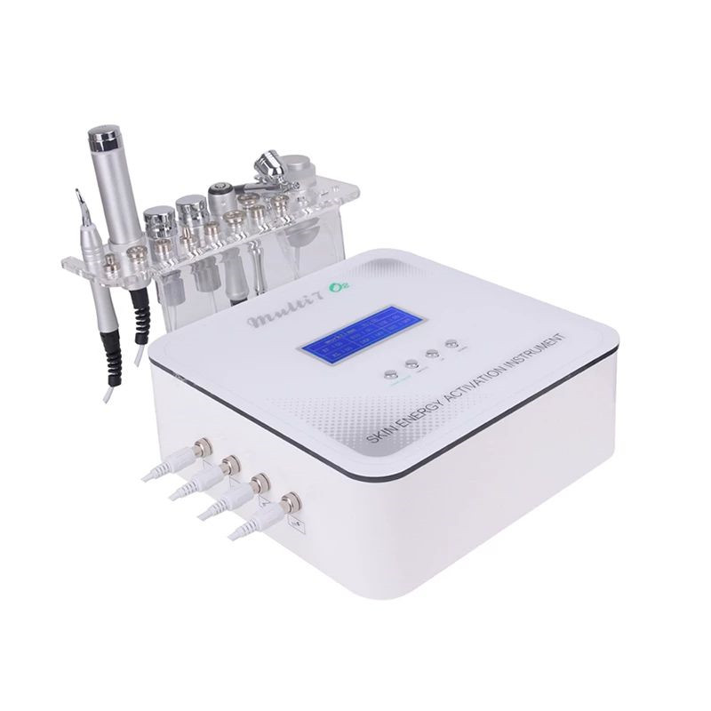 

7 In 1 Multifunction Needle Free Mesotherapy Electroporation Machine Bipolar RF Skin Lift Micro Derma Pen for Ance Treatment
