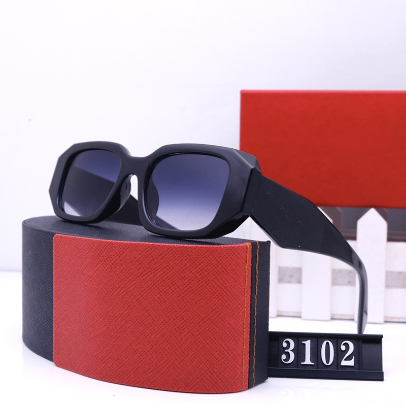 

Fashion sunglasses for man woman black white classic retro small frame designer Eyewear travel beach vacation sun glasses unisex 6 colors