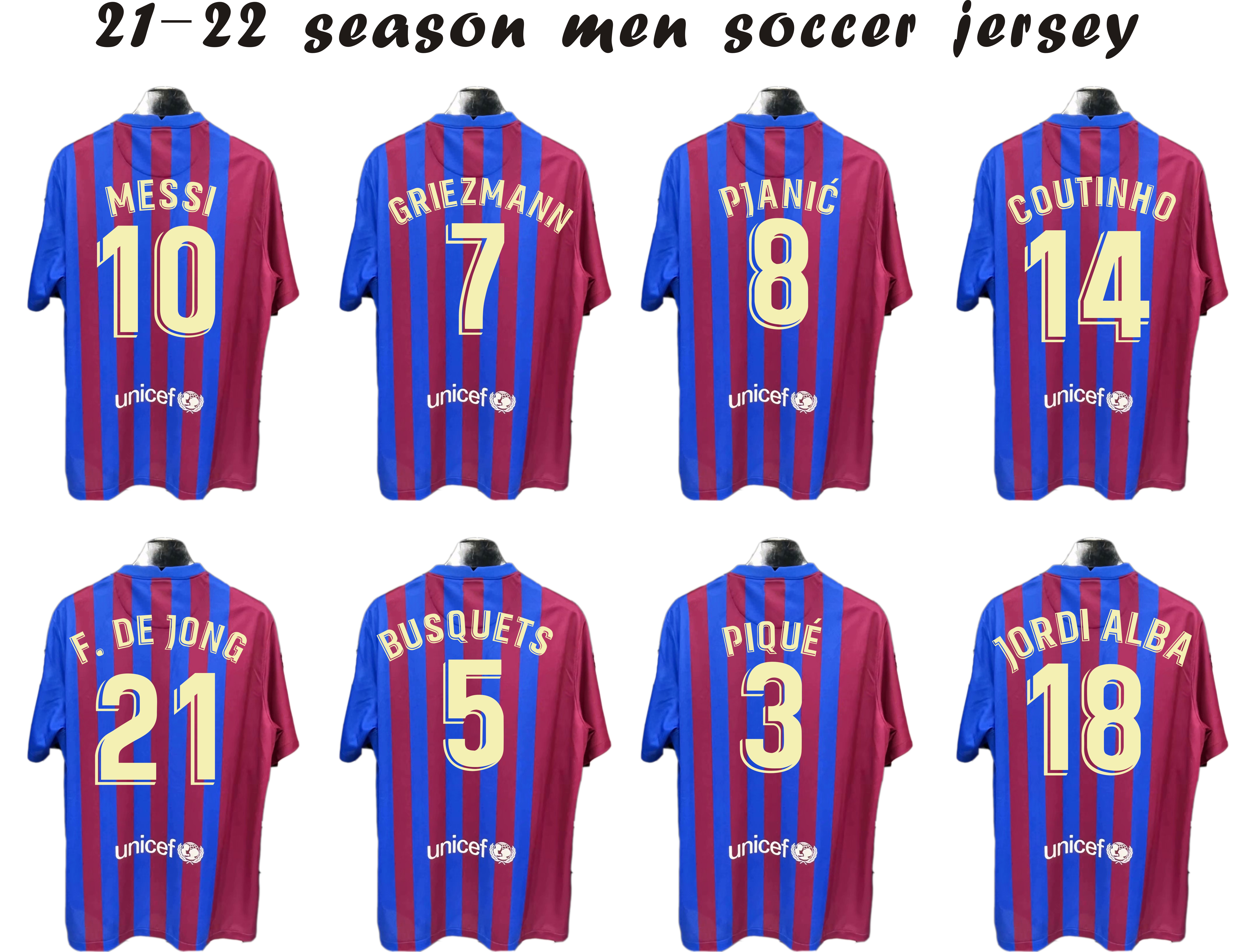 

21-22 men soccer jersey, Blue
