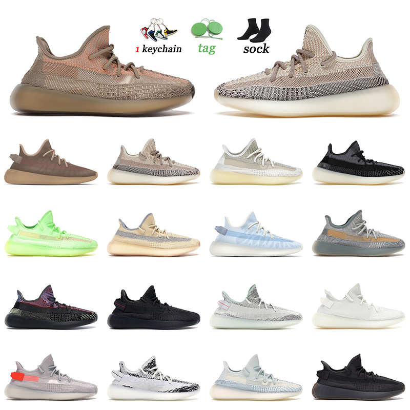

2021 Arrival Running Shoes Mens Womens 350 Boost Yeezy Sand Taupe Ash Pearl Beluga Reflective Mono Black Zebra Tennis Sneakers