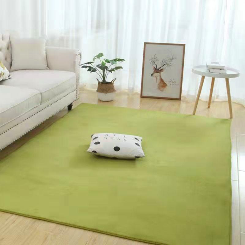 

Carpets Modern Home Decor Solid Color And Soft Rug Children's Play Mats Sofa Living Bedroom Bedside Mat Balcony